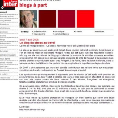Blog à part