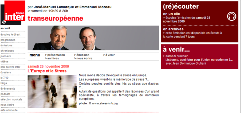 Philippe Rodet sur France Inter…