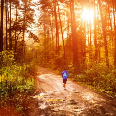 Un joggeur urbain