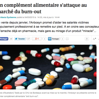 L'Express : l'Anbosyn, un complément alimentaire contre le burn-out