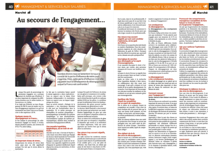 Au secours de l’engagement…